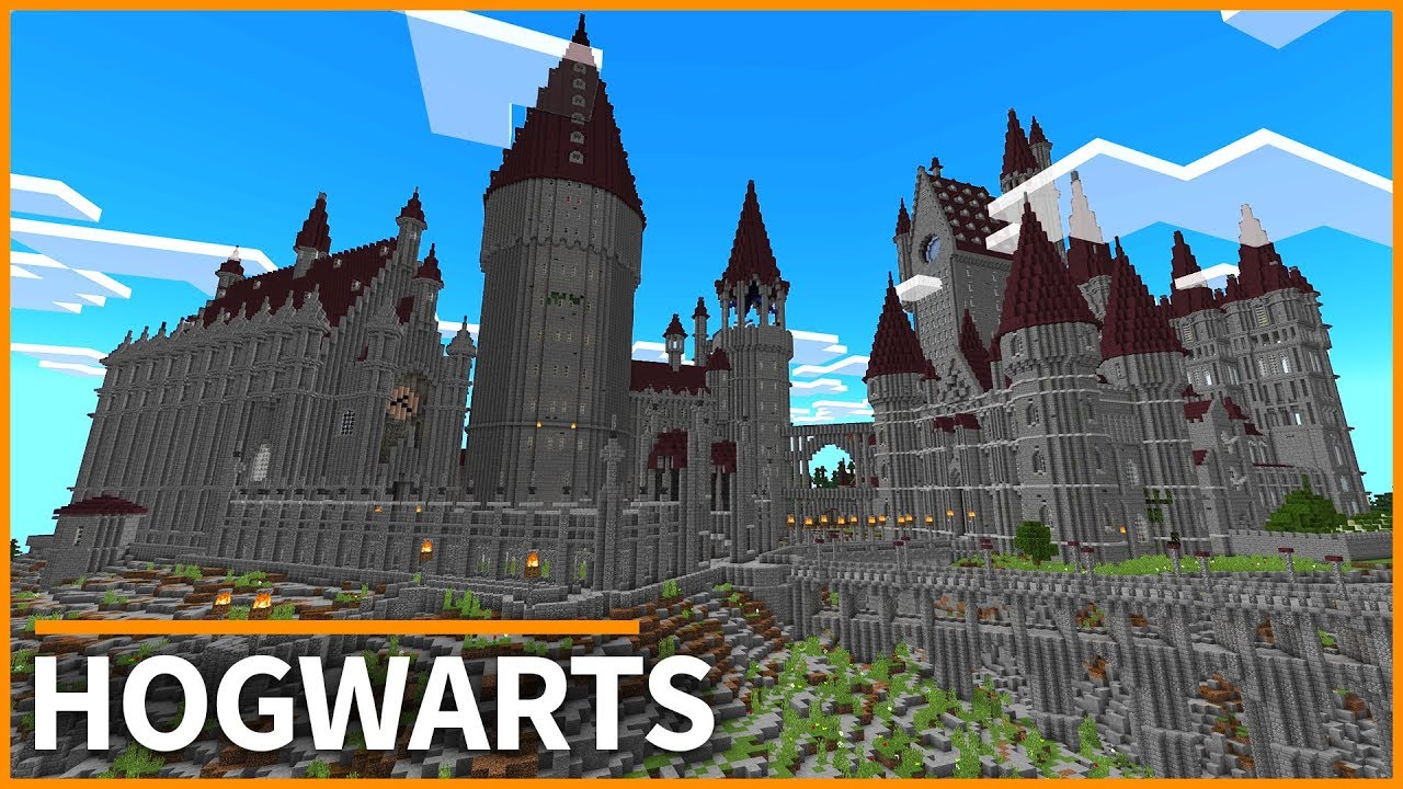 hogwarts castle seed minecraft